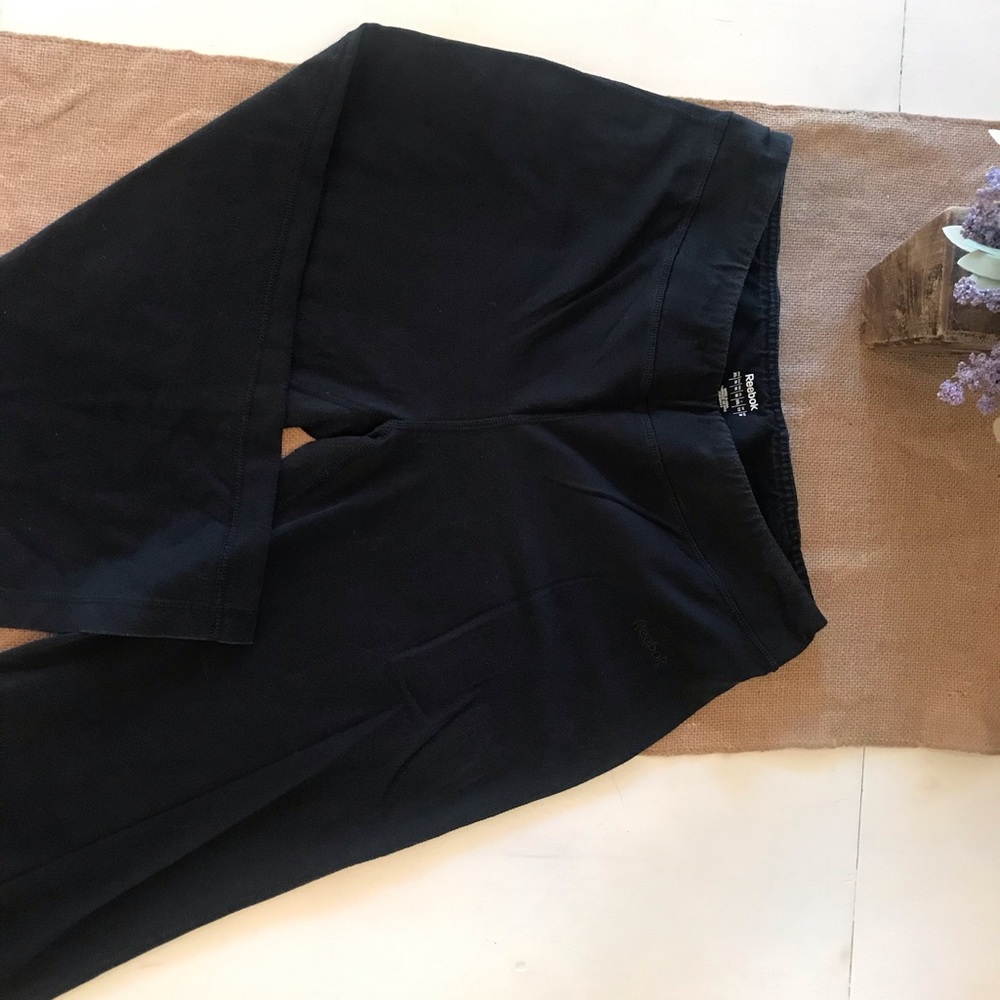 Reebok Capri Athletic Wide-Leg Legging